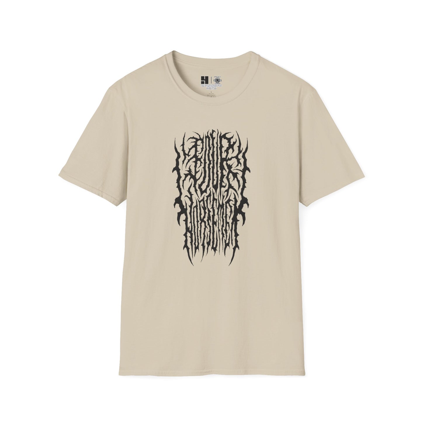 4H Metal Logo Black | Mythic Legions | Soft T-Shirt