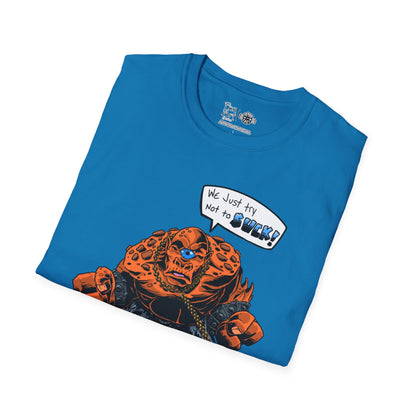 CB's Birthday Brontus | Mythic Legions | Fan Art | Soft T-Shirt