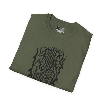 4H Metal Logo Black | Mythic Legions | Soft T-Shirt