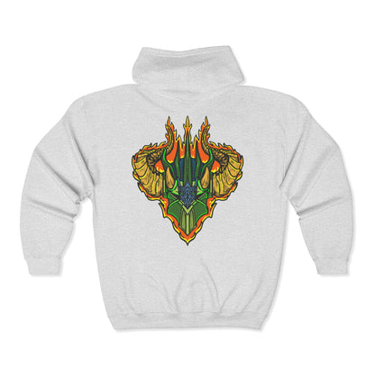 Sir Benegarr | Mythic Legions | Fan Art | Full Zip Hoodie