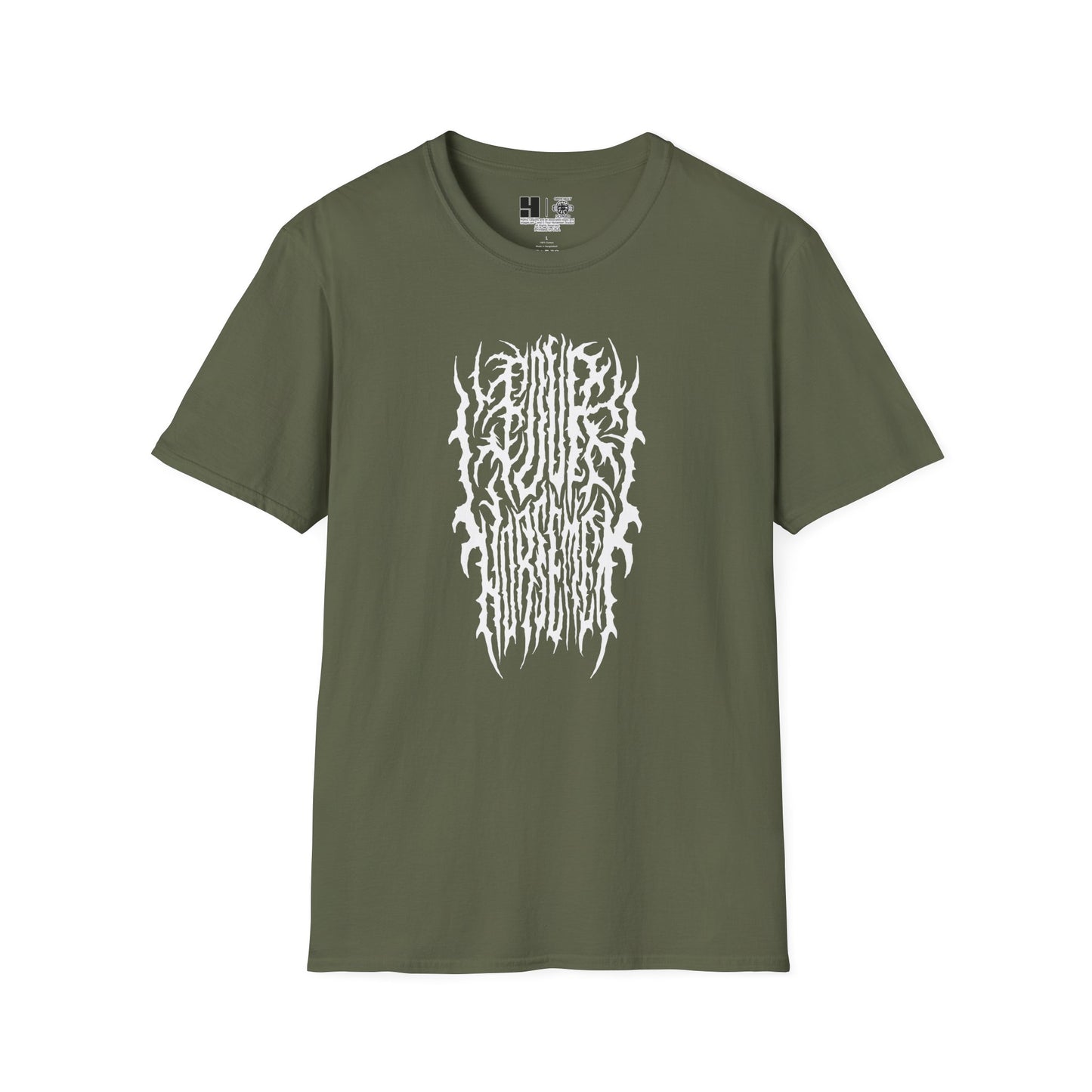 4H Metal Logo White | Mythic Legions | Soft T-Shirt