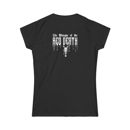 Masque of the Red Death, The | White | Figura Obscura | Women's T-Shirt