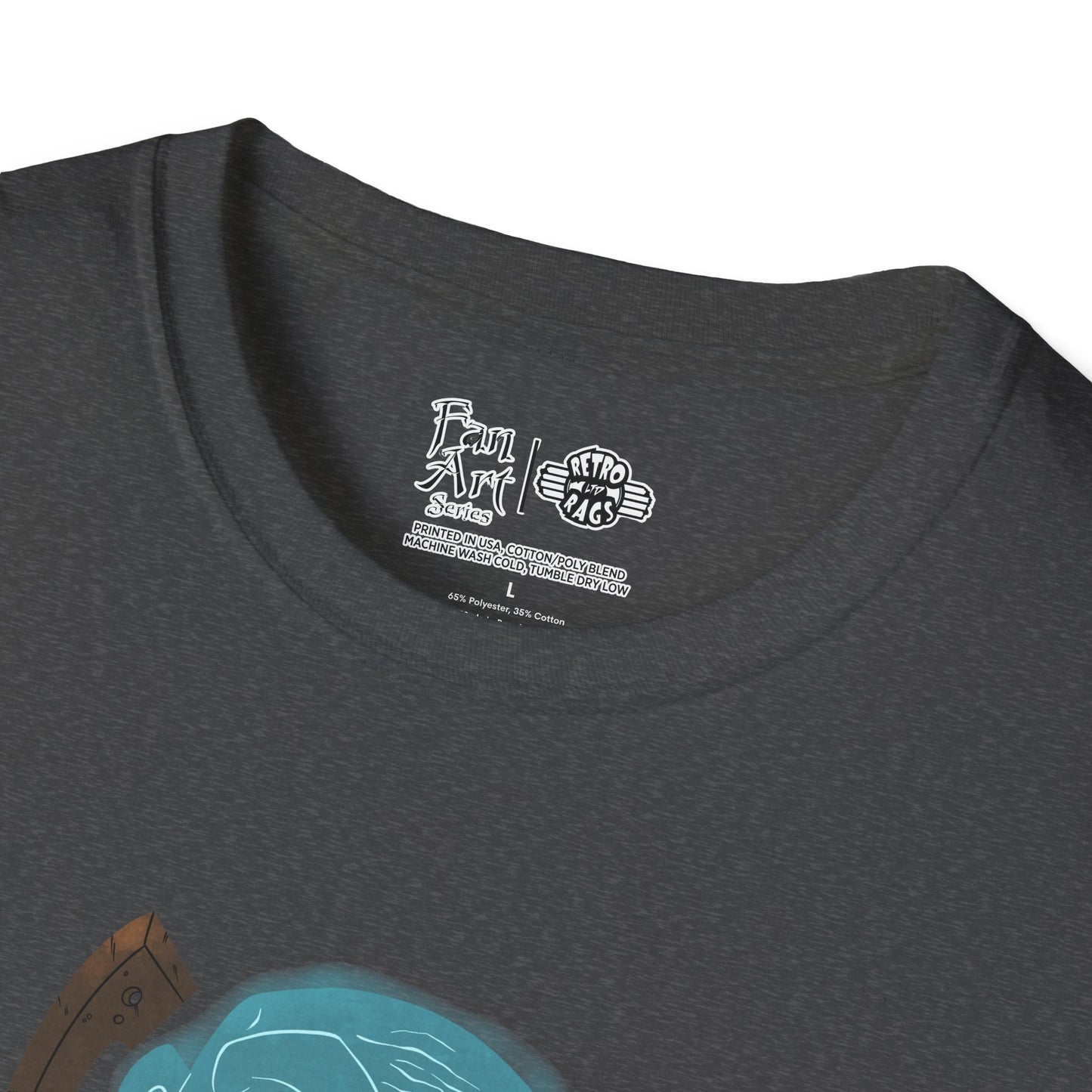 Toy Culprits Blue Ghost | Mythic Legions | Fan Art | Soft T-Shirt
