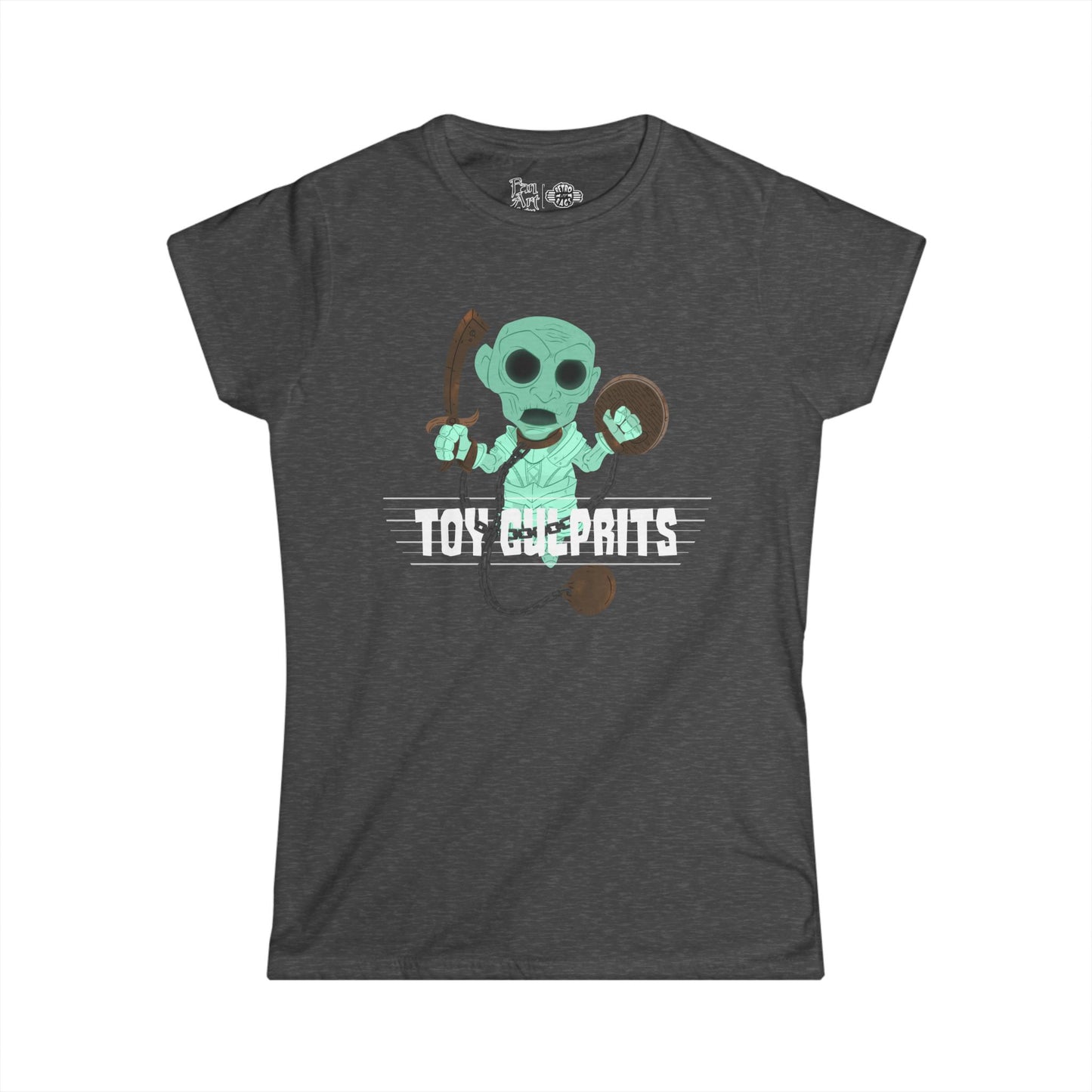 Toy Culprits Green Ghost | Mythic Legions | Fan Art | Women's T-Shirt