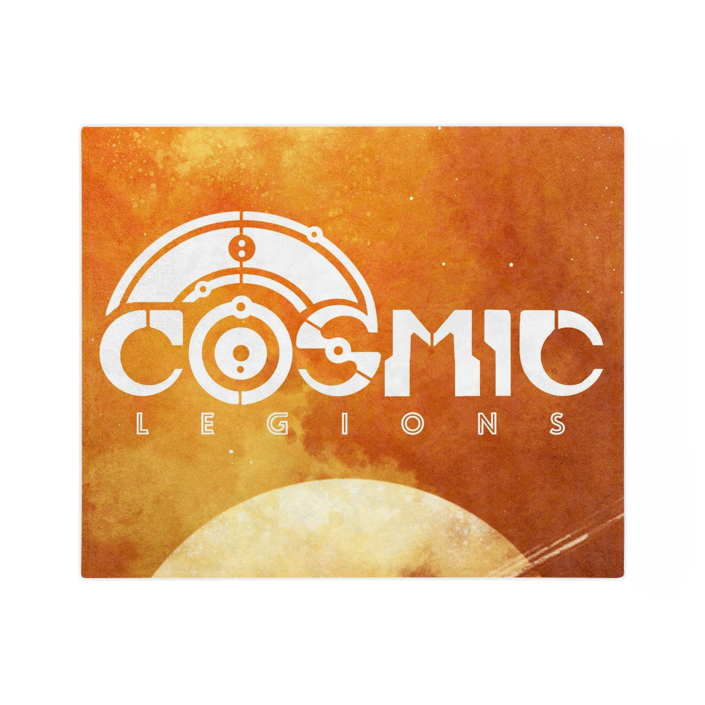 Cosmic Legions Logo v1 | Velveteen Microfiber Blanket