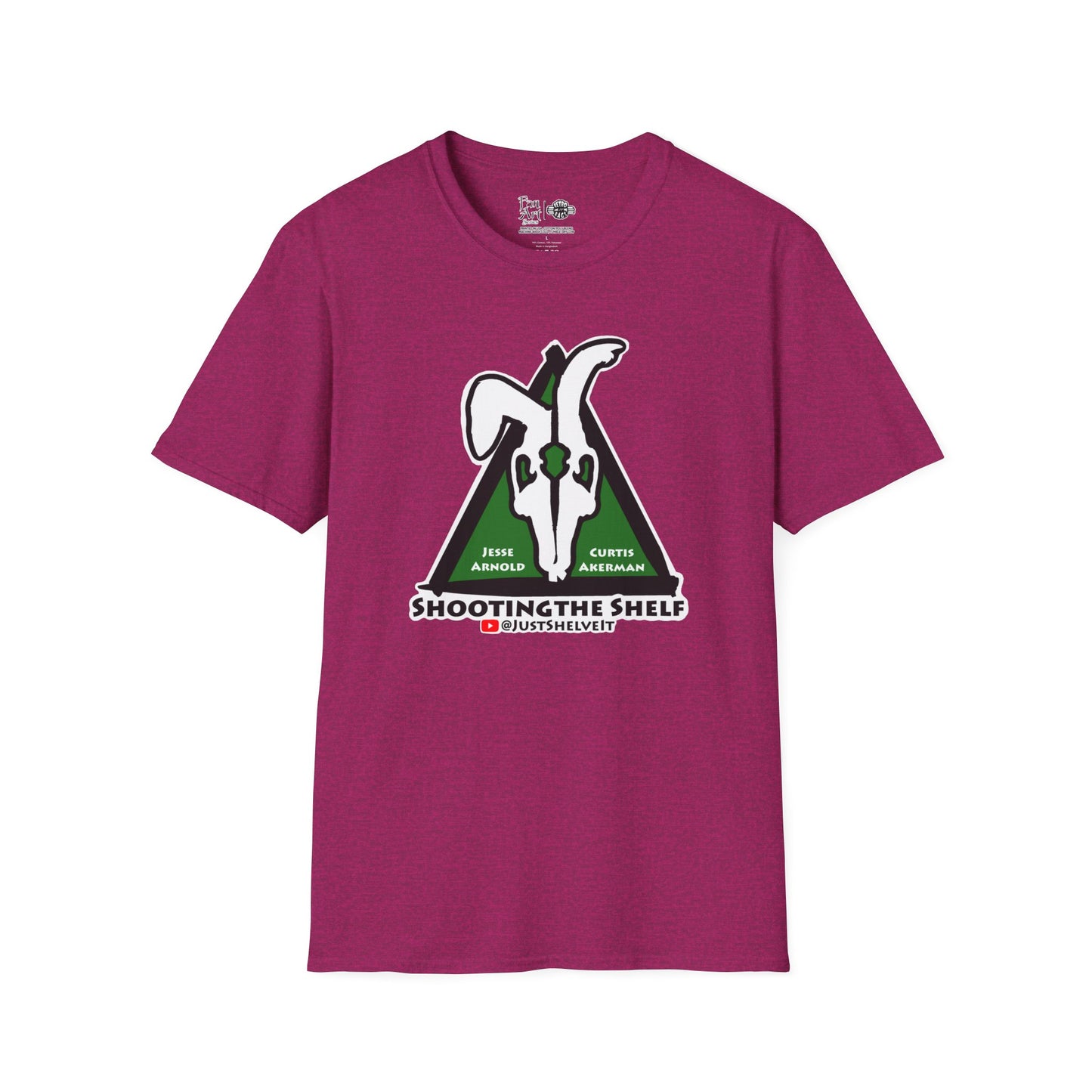 Shooting the Shelf Logo | Mythic Legions | Fan Art | Soft T-Shirt