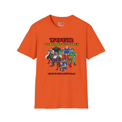 Heroes of Offworld | Mythic Legions | Fan Art | Soft T-Shirt
