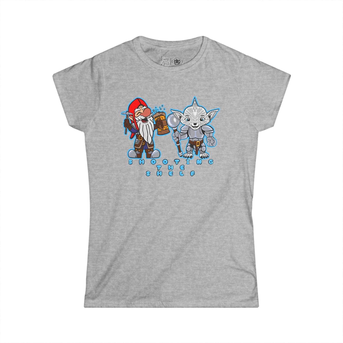 Shooting the Shelf | Mythic Legions | Fan Art | Women's T-Shirt