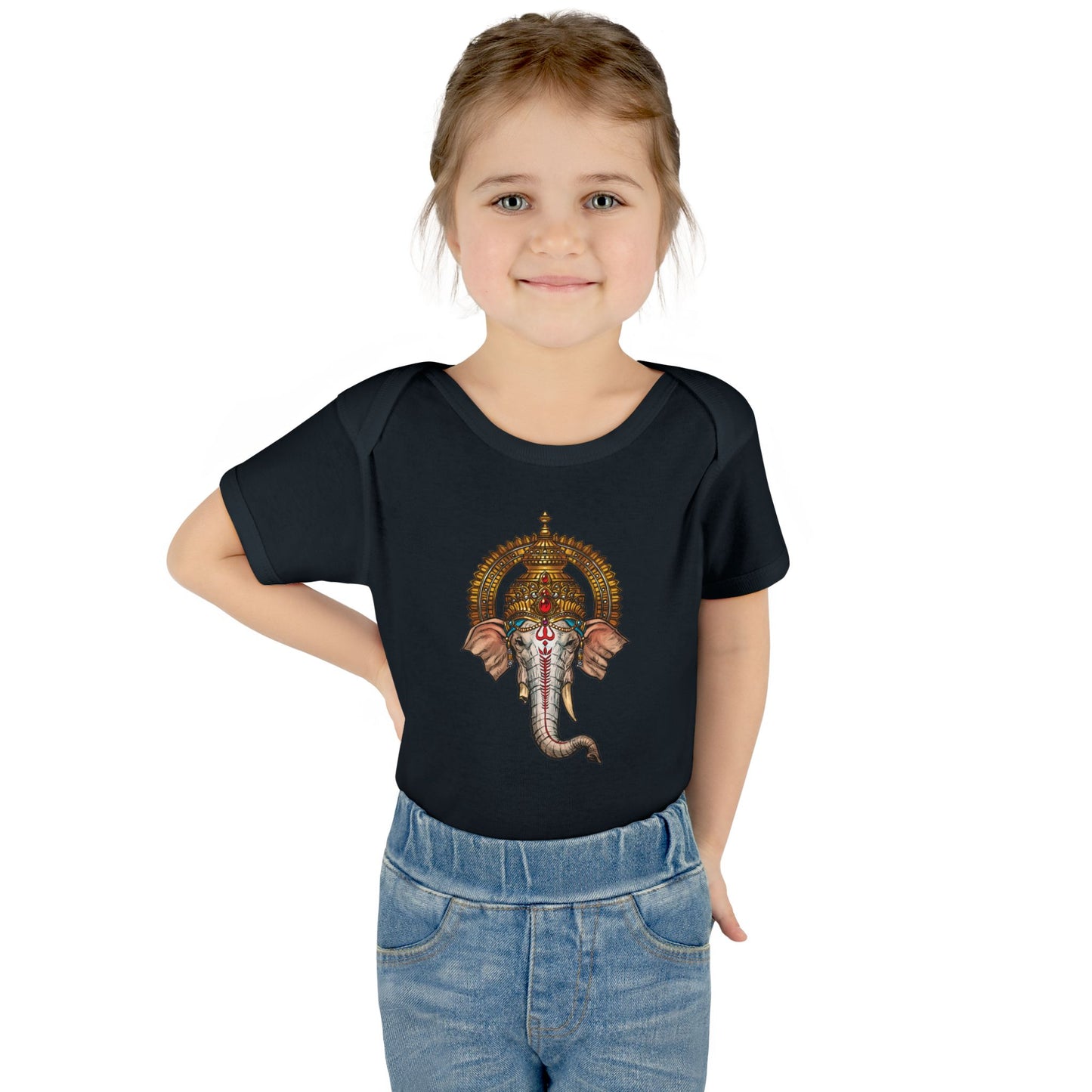 Ganesha | Figura Obscura | Baby Bodysuit