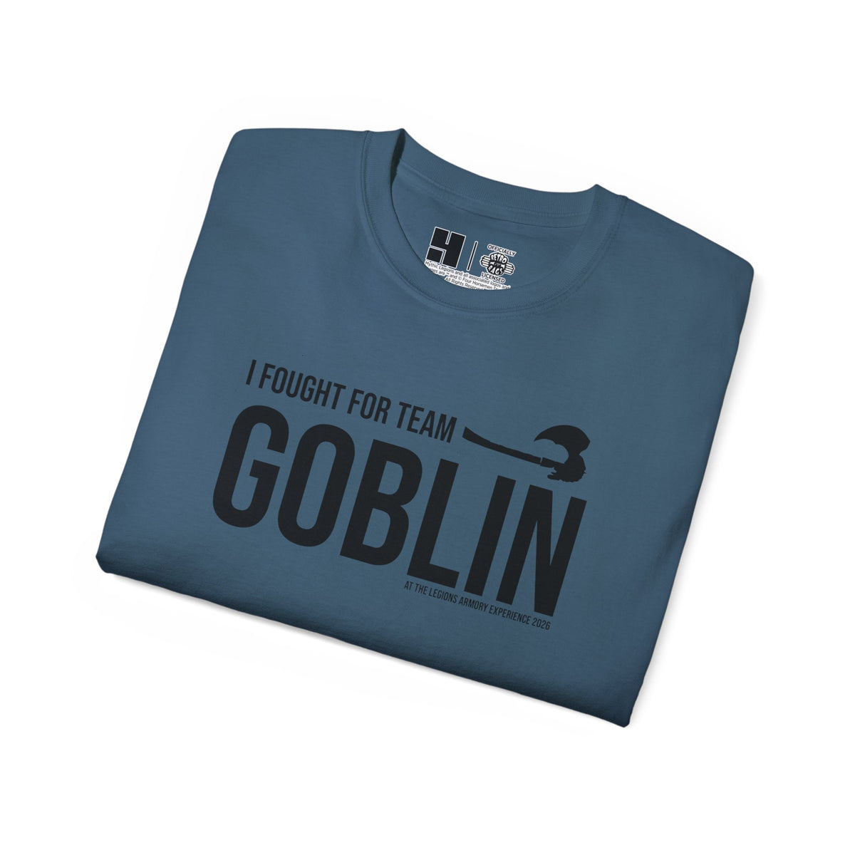 Team Goblin Legions Con 2026 (Black Logo) | Mythic Legions | Standard T-Shirt