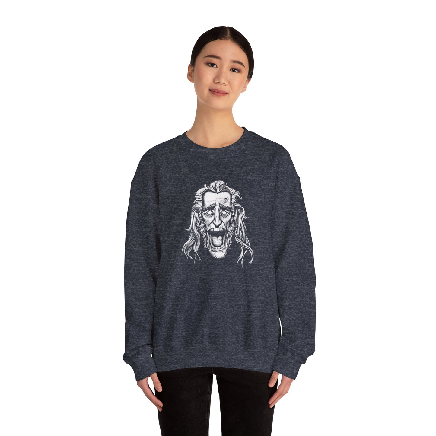 Jacob Marley | White | Figura Obscura | Sweatshirt