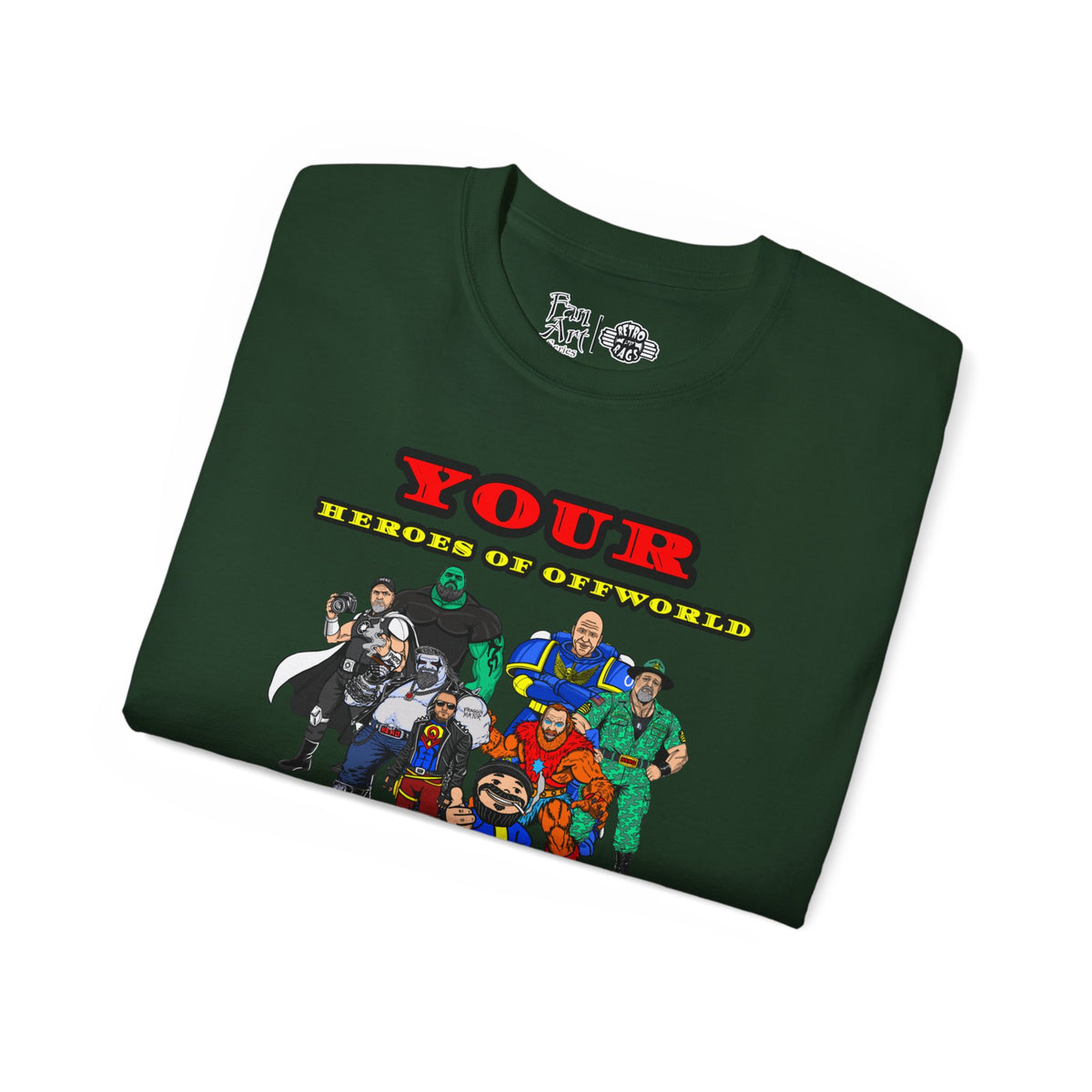 Heroes of Offworld | Mythic Legions | Fan Art | Standard T-Shirt
