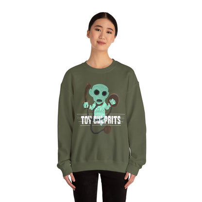 Toy Culprits Green Ghost | Mythic Legions | Fan Art | Sweatshirt