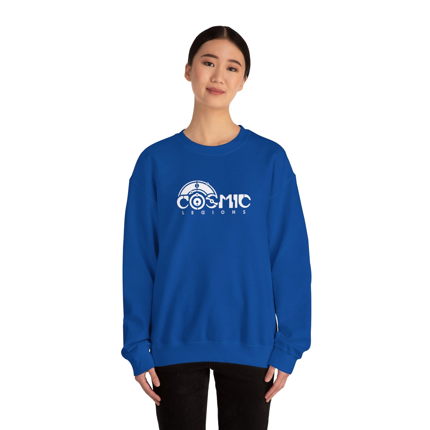 Cosmic Legions Logo | White | Sweatshirt