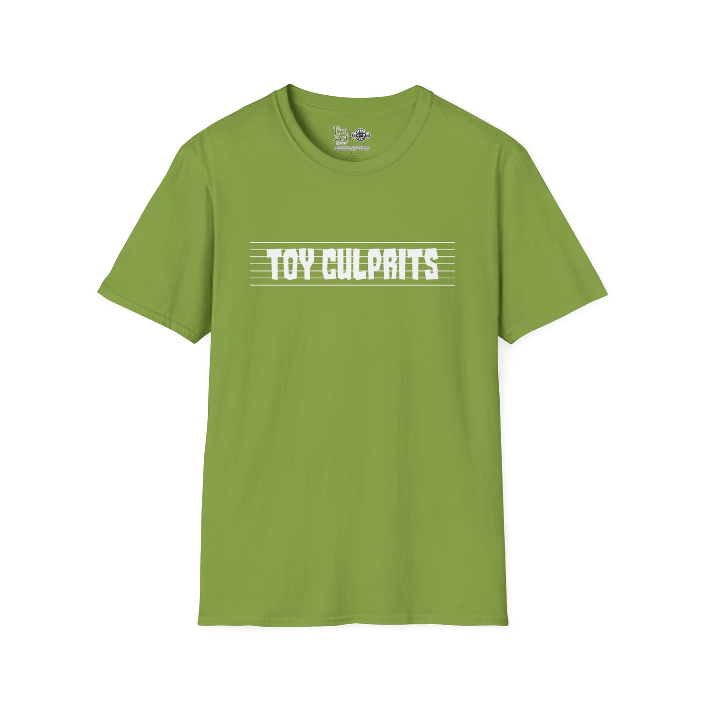 Toy Culprits White Logo | Mythic Legions | Fan Art | Soft T-Shirt