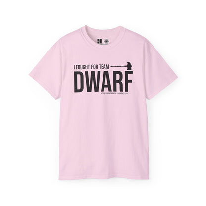 Team Dwarf Legions Con 2026 (Black Logo)  | Mythic Legions | Standard T-Shirt