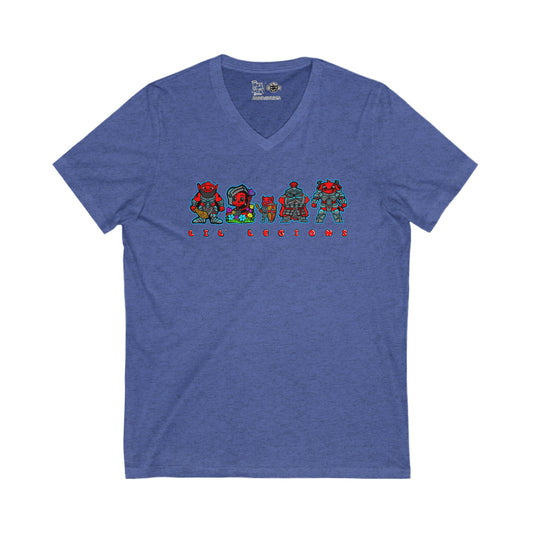 Lil' Legions | Mythic Legions | Fan Art | V-Neck T-Shirt