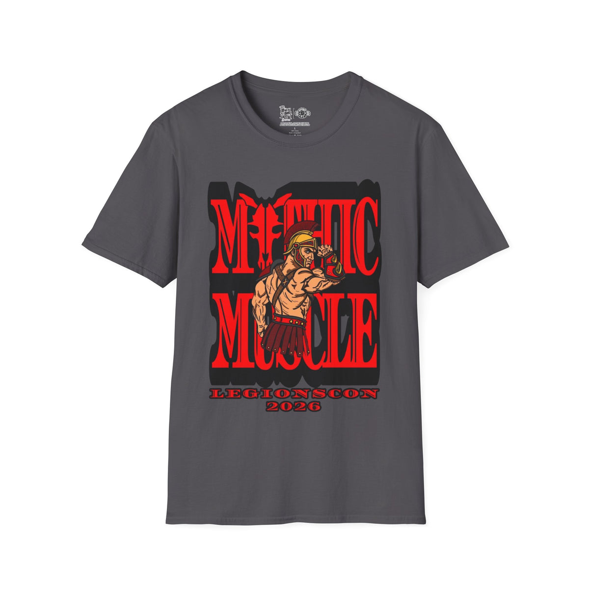 Mythic Muscle LC 2026 | Mythic Legions | Fan Art | Soft T-Shirt