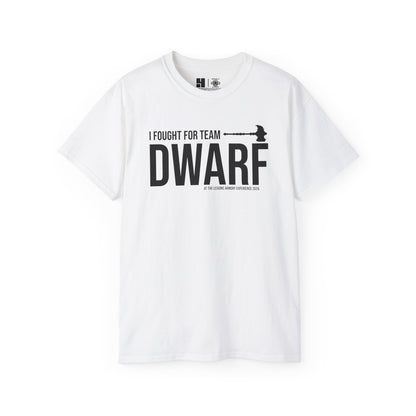 Team Dwarf Legions Con 2026 (Black Logo)  | Mythic Legions | Standard T-Shirt
