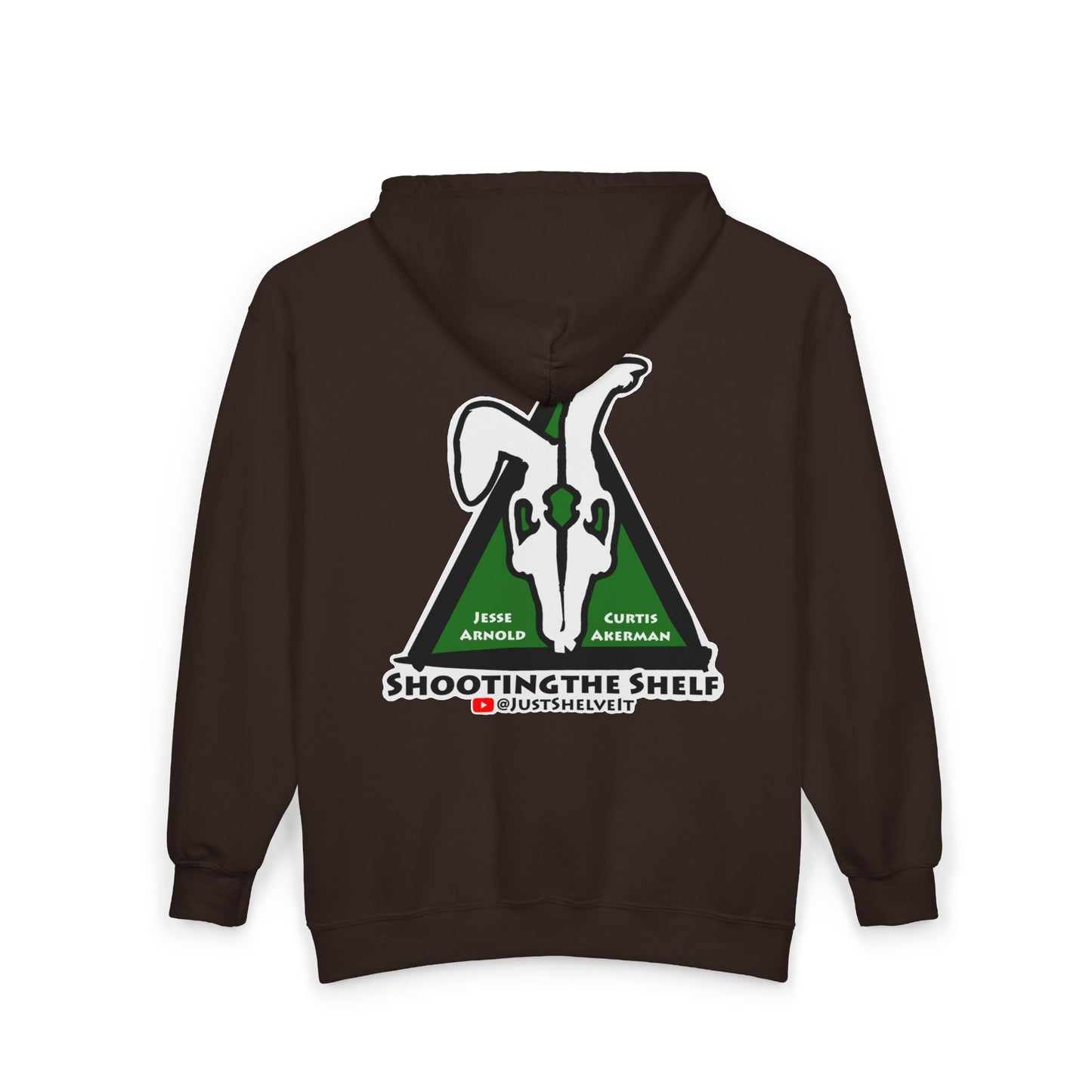 Shooting the Shelf Logo | Mythic Legions | Fan Art | Full Zip Hoodie