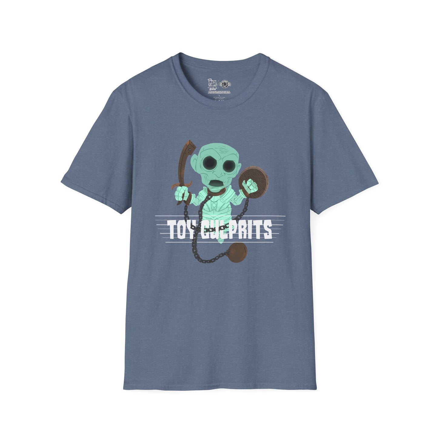Toy Culprits Green Ghost | Mythic Legions | Fan Art | Soft T-Shirt