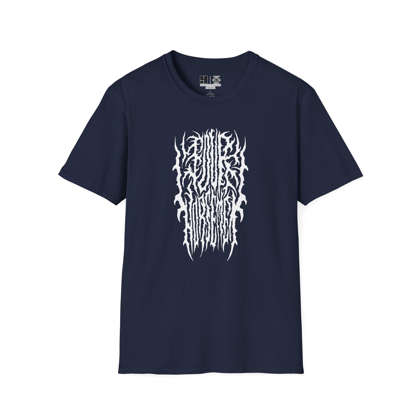 4H Metal Logo White | Mythic Legions | Soft T-Shirt