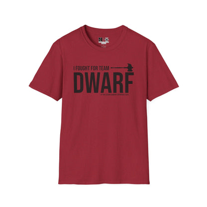 Team Dwarf Legions Con 2026 (Black Logo) | Mythic Legions | Soft T-Shirt
