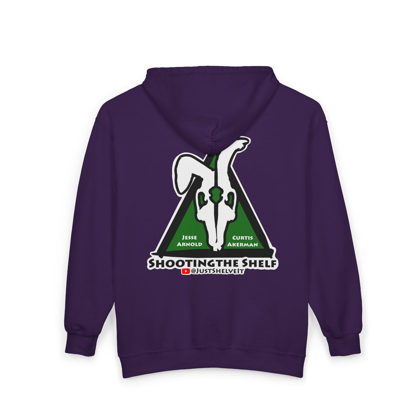 Shooting the Shelf Logo | Mythic Legions | Fan Art | Full Zip Hoodie