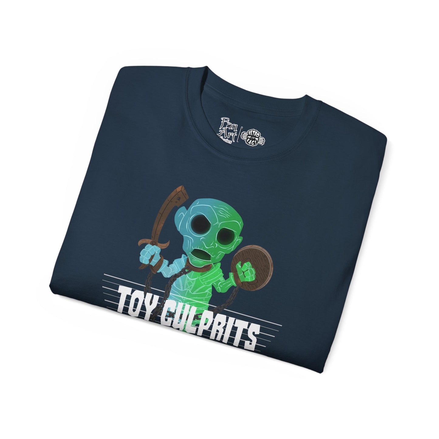 Toy Culprits Blue & Green Ghost | Mythic Legions | Fan Art | Standard T-Shirt