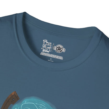 Toy Culprits Blue Ghost | Mythic Legions | Fan Art | Soft T-Shirt
