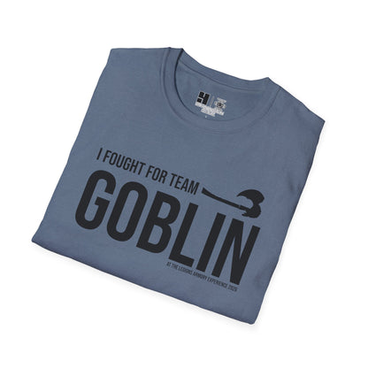 Team Goblin Legions Con 2026 (Black Logo) | Mythic Legions | Soft T-Shirt