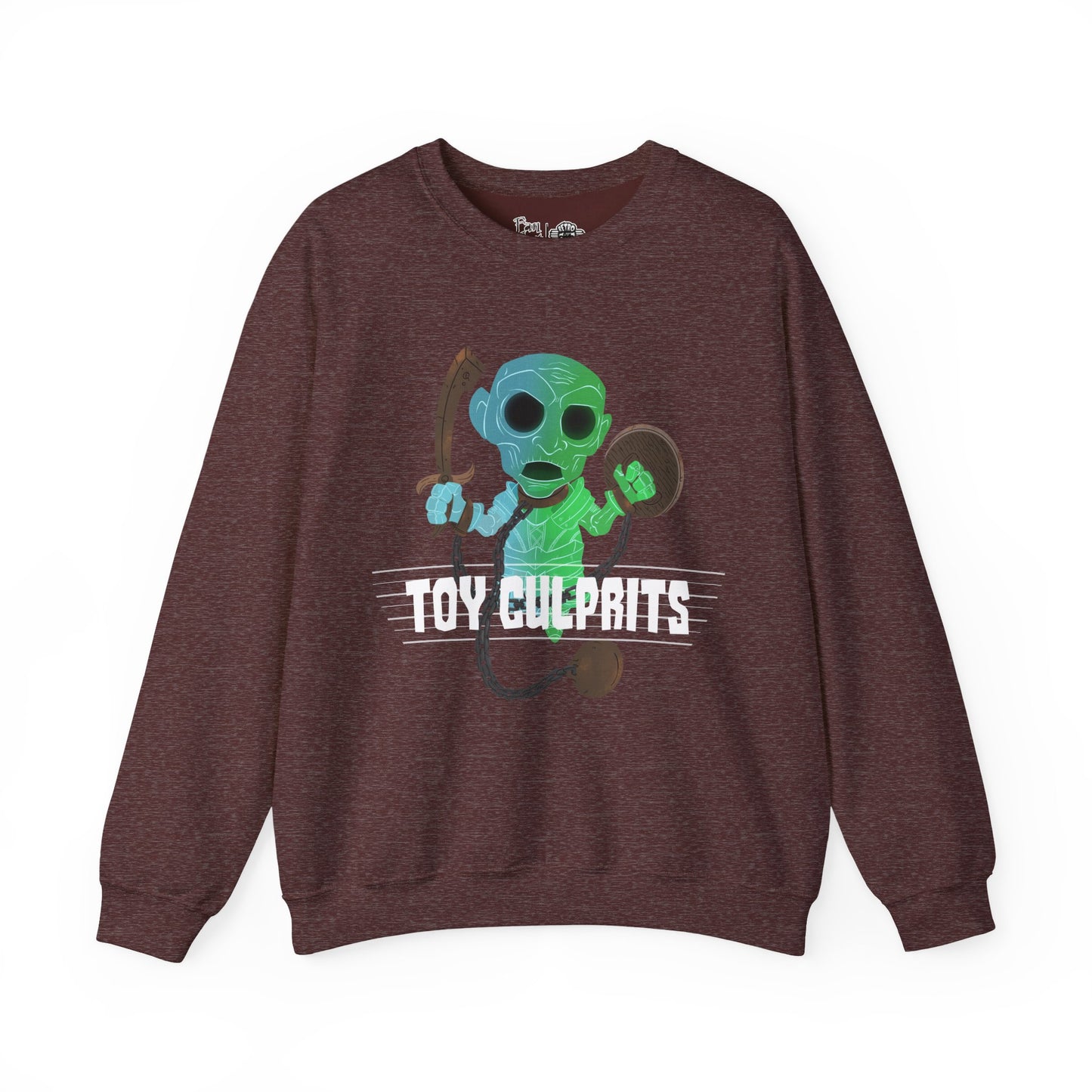 Toy Culprits Blue & Green Ghost | Mythic Legions | Fan Art | Sweatshirt
