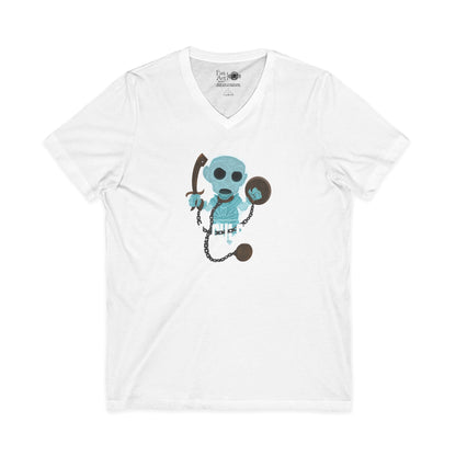 Toy Culprits Blue Ghost | Mythic Legions | Fan Art | V-Neck T-Shirt