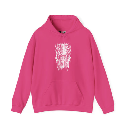 4H Metal Logo White | Mythic Legions | Pullover Hooodie