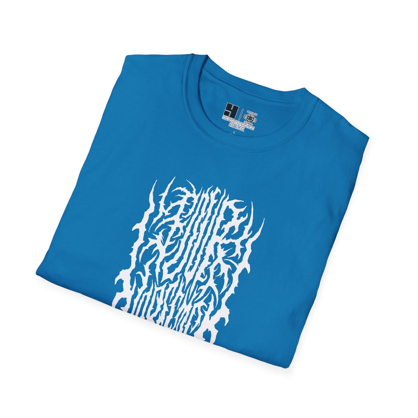 4H Metal Logo White | Mythic Legions | Soft T-Shirt