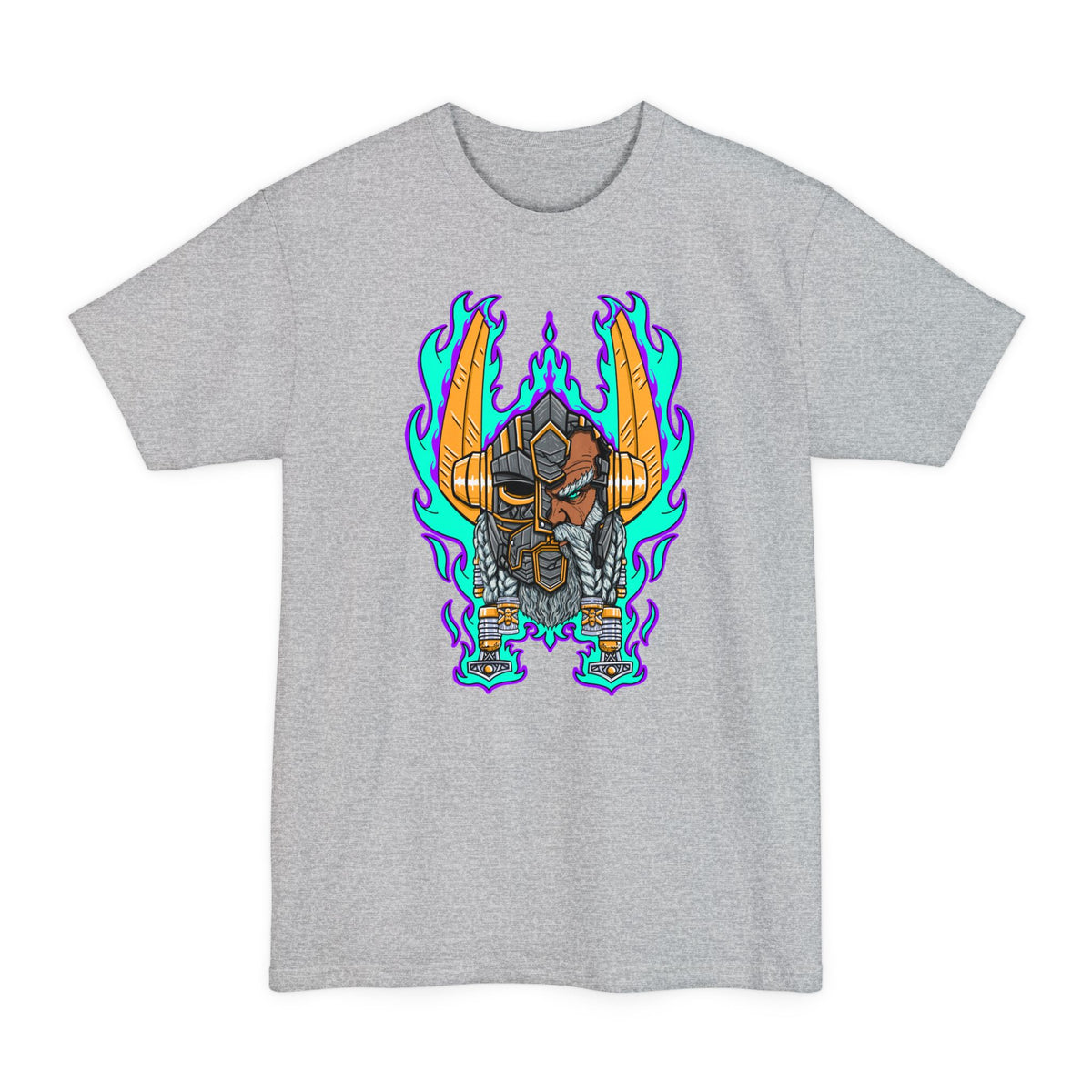 Dwarf “Battle Damage” | Mythic Legions | Fan Art | Tall T-Shirt