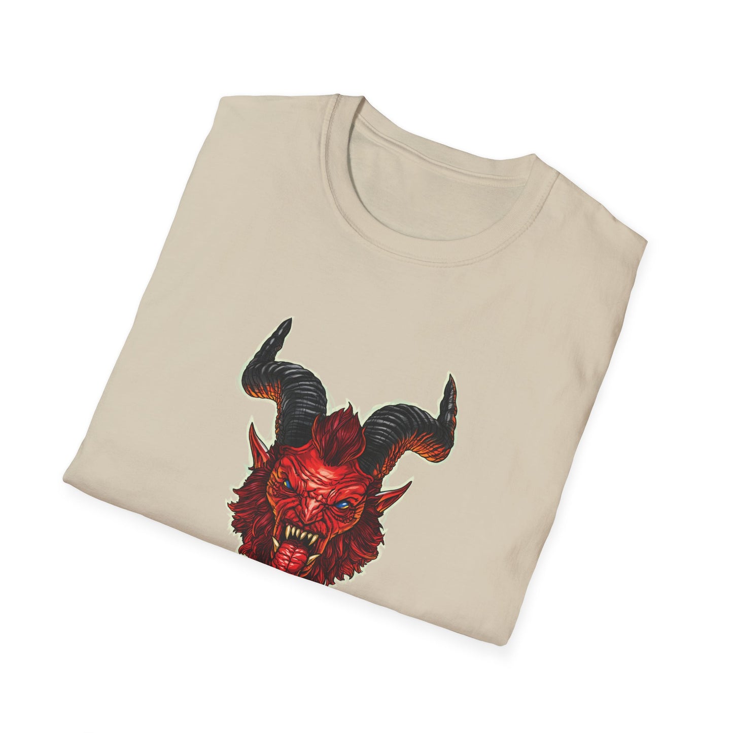 Krampus v2 Red | Figura Obscura | Soft T-Shirt