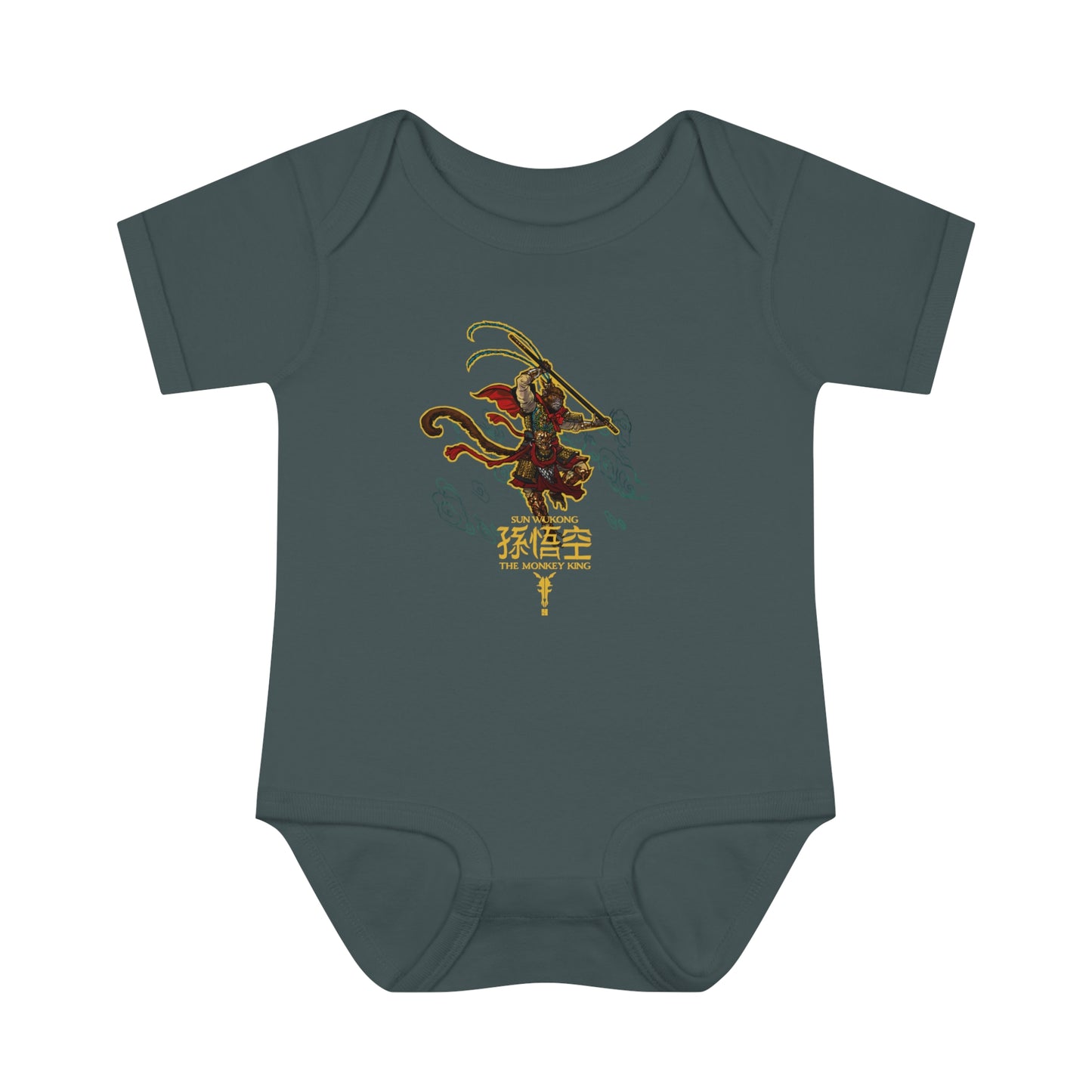 Monkey King, The v1 | Figura Obscura | Baby Bodysuit