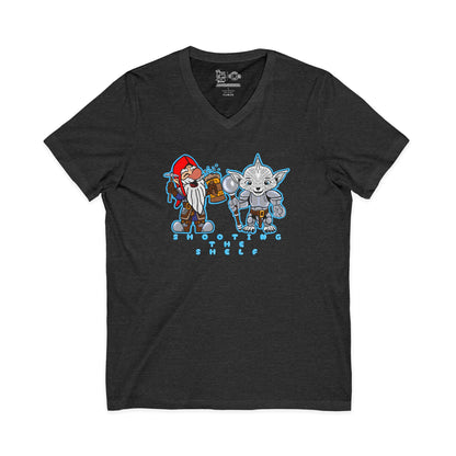 Shooting the Shelf | Mythic Legions | Fan Art | V-Neck T-Shirt