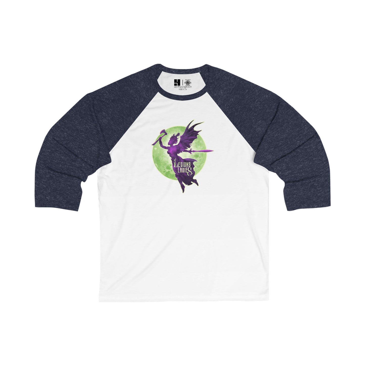 Legions Ladies | Fan Art | Mythic Legions | 3\4 Sleeve Baseball T-Shirt