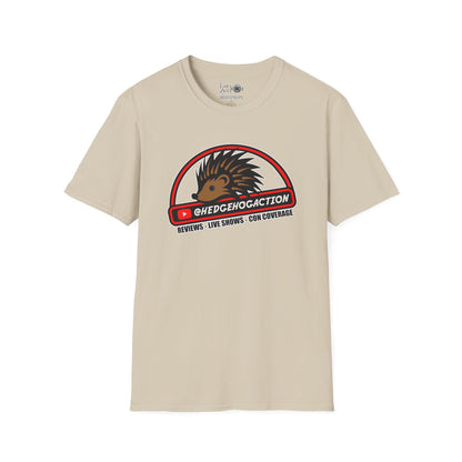 Hedgehog Action Logo | Mythic Legions | Fan Art | Soft T-Shirt