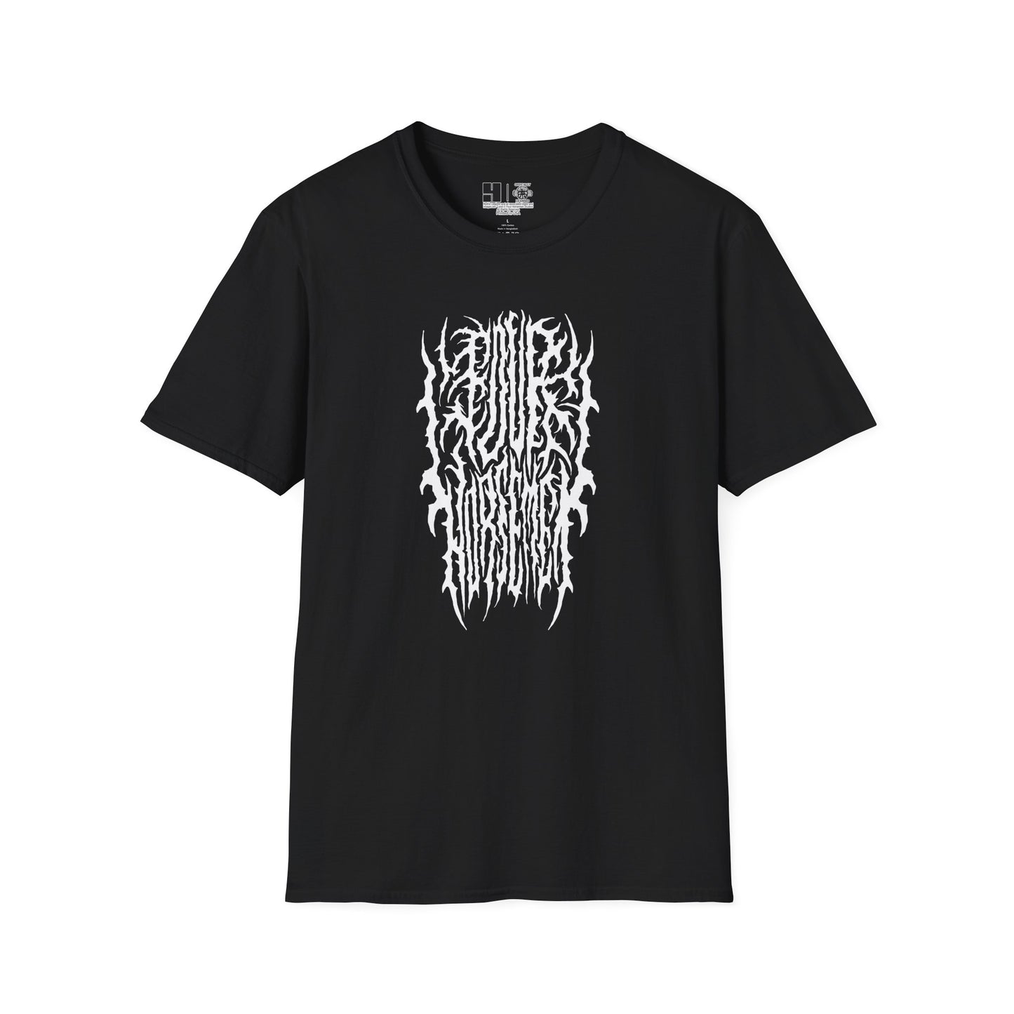 4H Metal Logo White | Mythic Legions | Soft T-Shirt