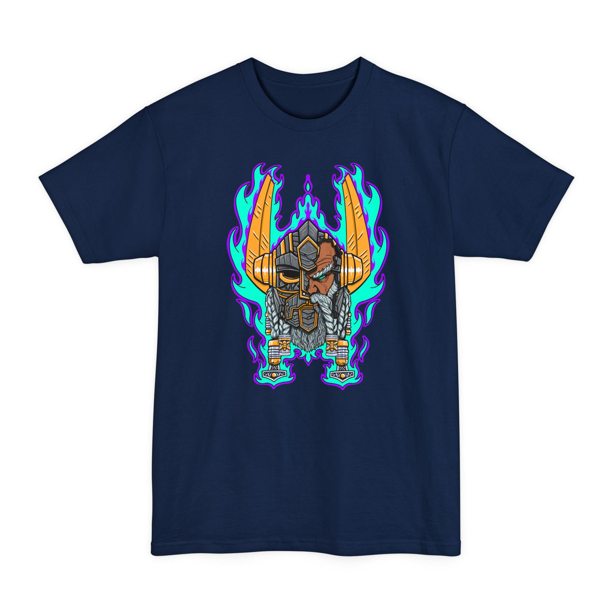 Dwarf “Battle Damage” | Mythic Legions | Fan Art | Tall T-Shirt