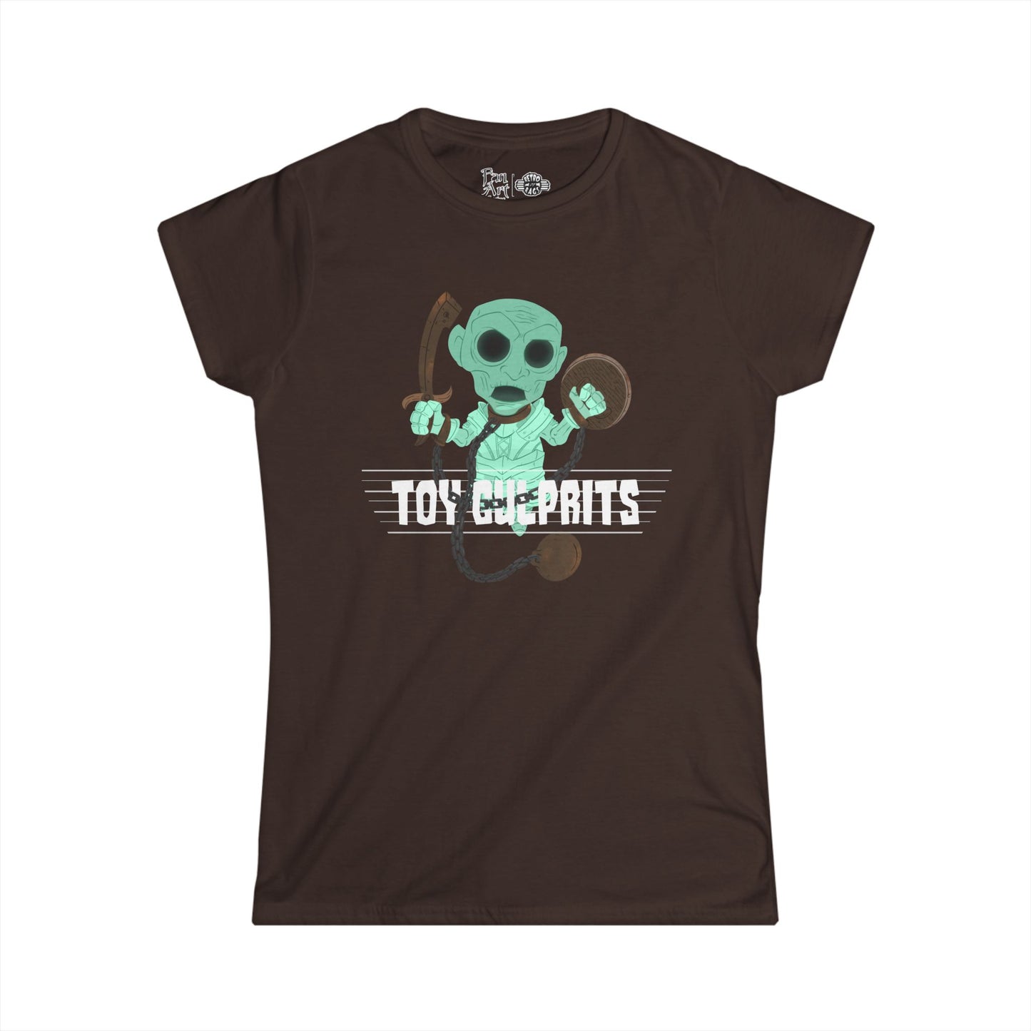 Toy Culprits Green Ghost | Mythic Legions | Fan Art | Women's T-Shirt