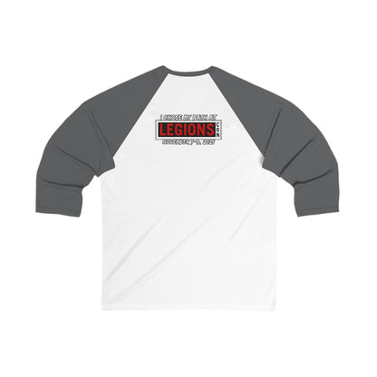 LegionsCon Churel | Mythic Legions | 3\4 Sleeve Baseball T-Shirt