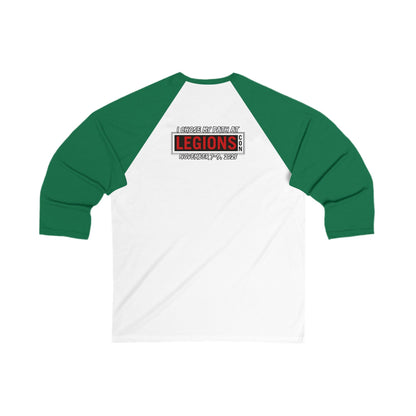 LegionsCon Churel | Mythic Legions | 3\4 Sleeve Baseball T-Shirt