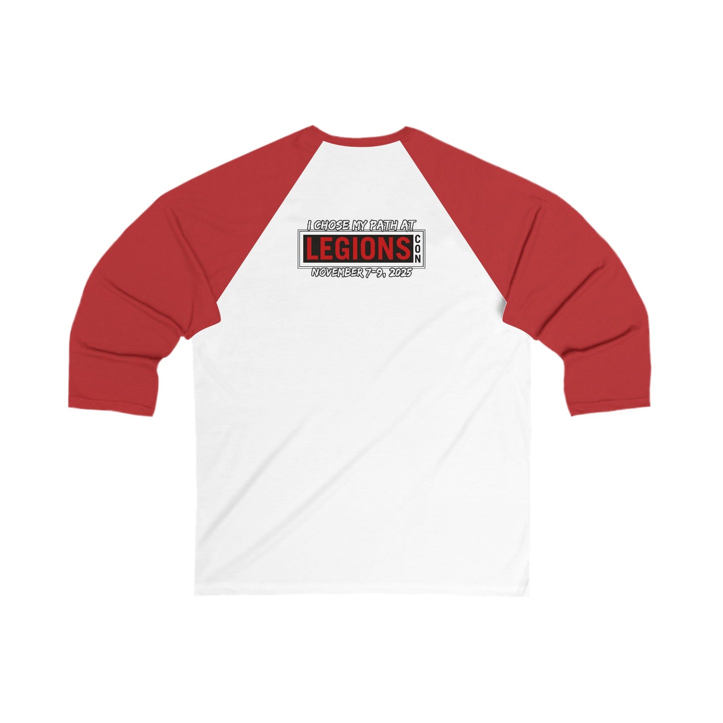 LegionsCon Churel | Mythic Legions | 3\4 Sleeve Baseball T-Shirt