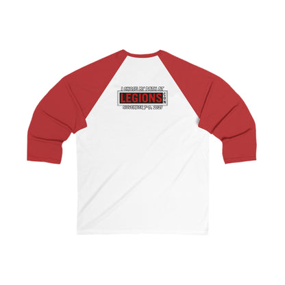 LegionsCon Churel | Mythic Legions | 3\4 Sleeve Baseball T-Shirt