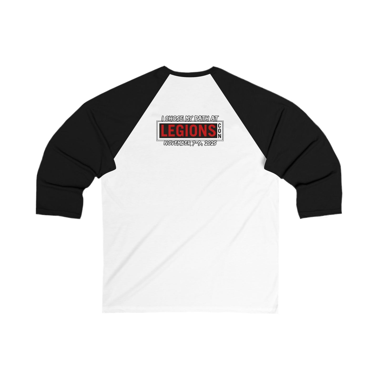 LegionsCon Churel | Mythic Legions | 3\4 Sleeve Baseball T-Shirt