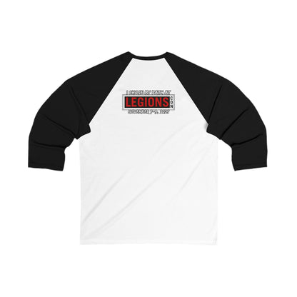 LegionsCon Churel | Mythic Legions | 3\4 Sleeve Baseball T-Shirt